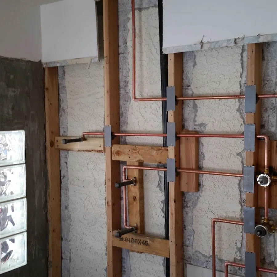 Copper pipe installation for Burst Pipe Repair in Morehead
